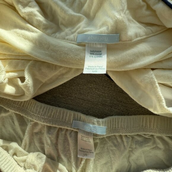 Eberjey Long Sleeve & Shortie Short PJ Set - Picture 2 of 2